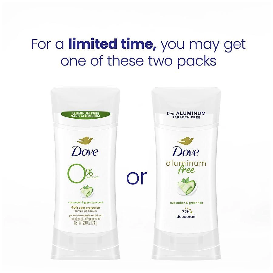 Dove Deodorant Stick Cucumber & Green Tea 8