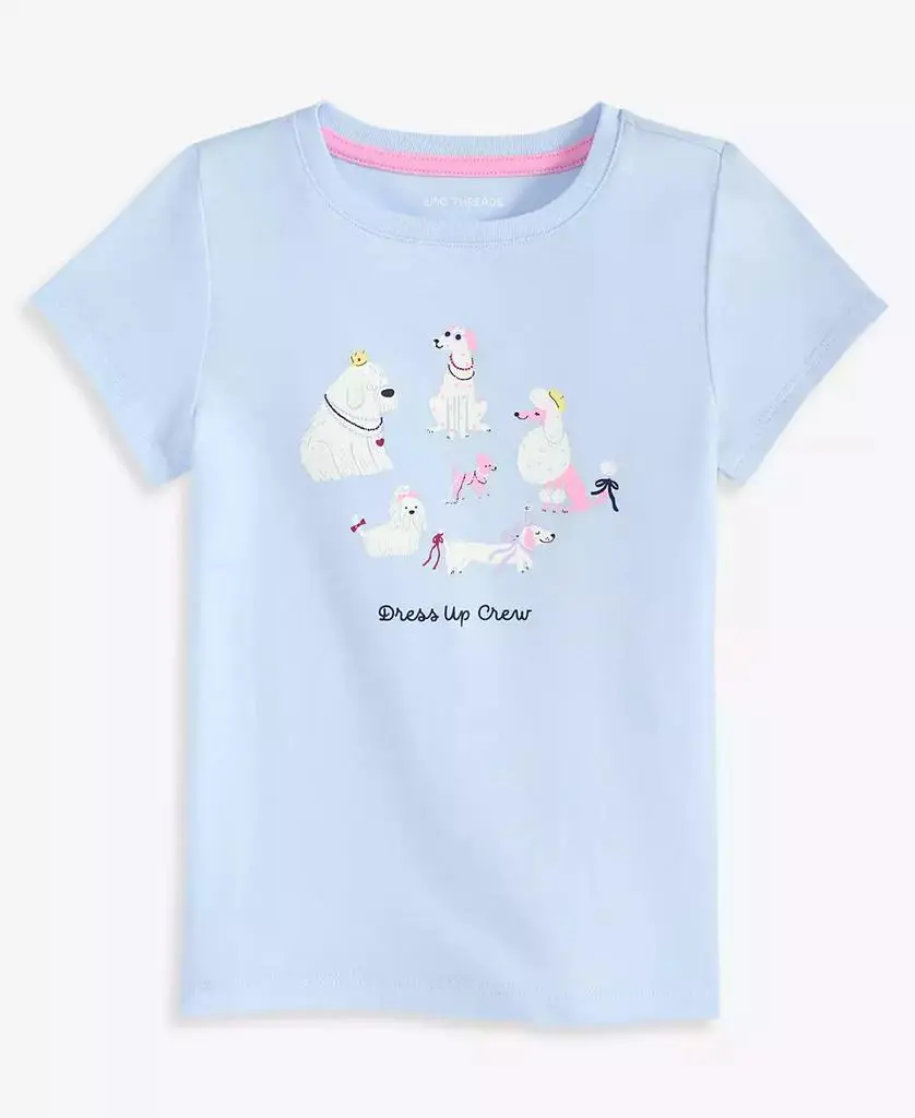 Epic Threads Girls' 12M-5T Dress Up Dogs T-Shirt, Macy's Exclusive