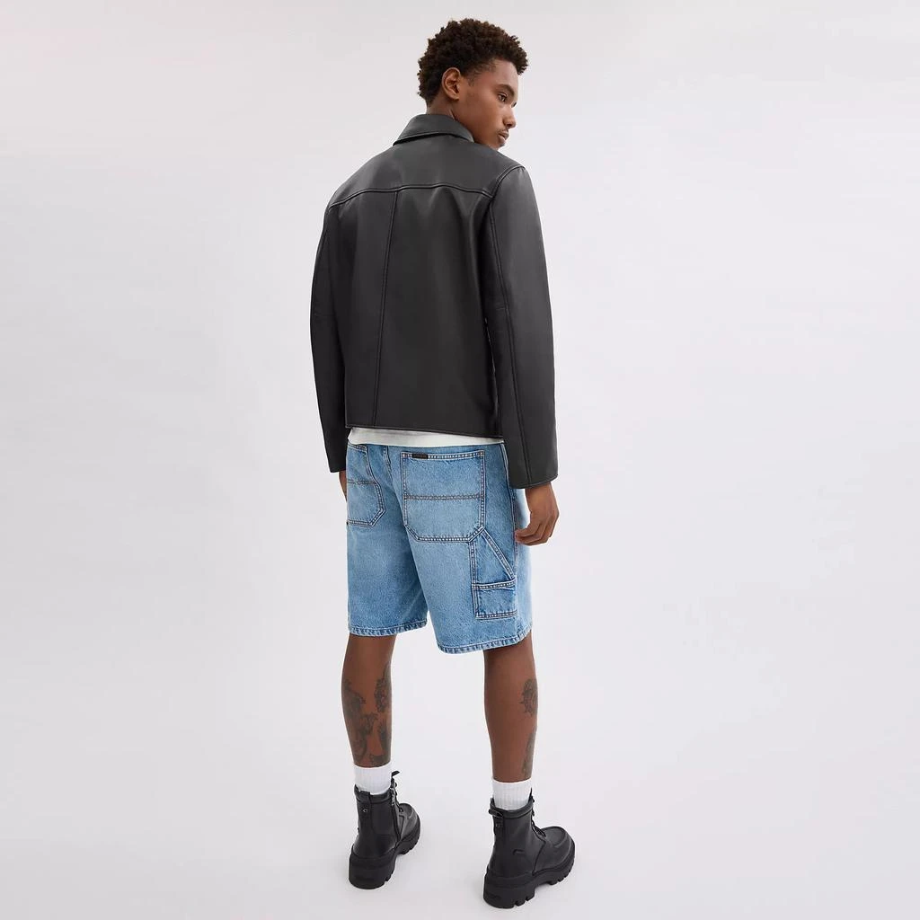 Coach Leather Jacket 2