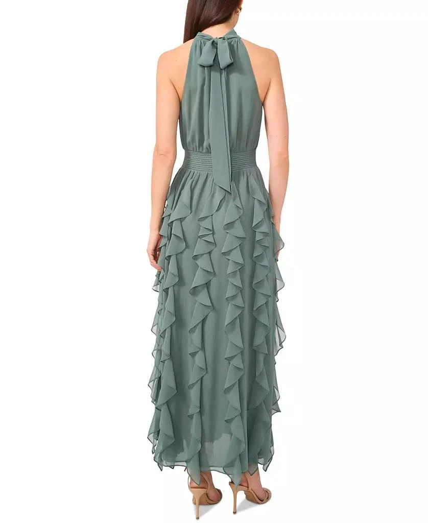 1. State Women's Halter Ruffle Maxi Dress 3