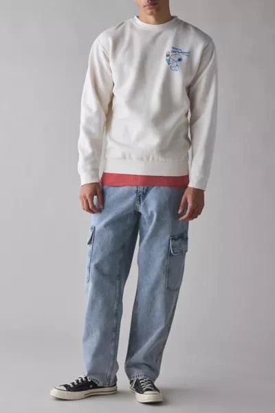 Peanuts Peanuts Snoopy's Old Fashioned Ice Cream Graphic Crew Neck Sweatshirt 3