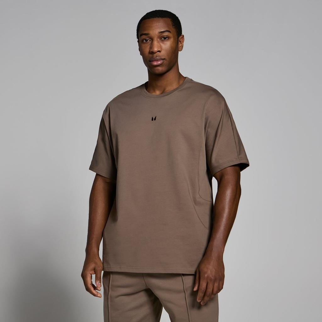 MP MP Men's Lifestyle Heavyweight Oversized T-Shirt - Soft Brown