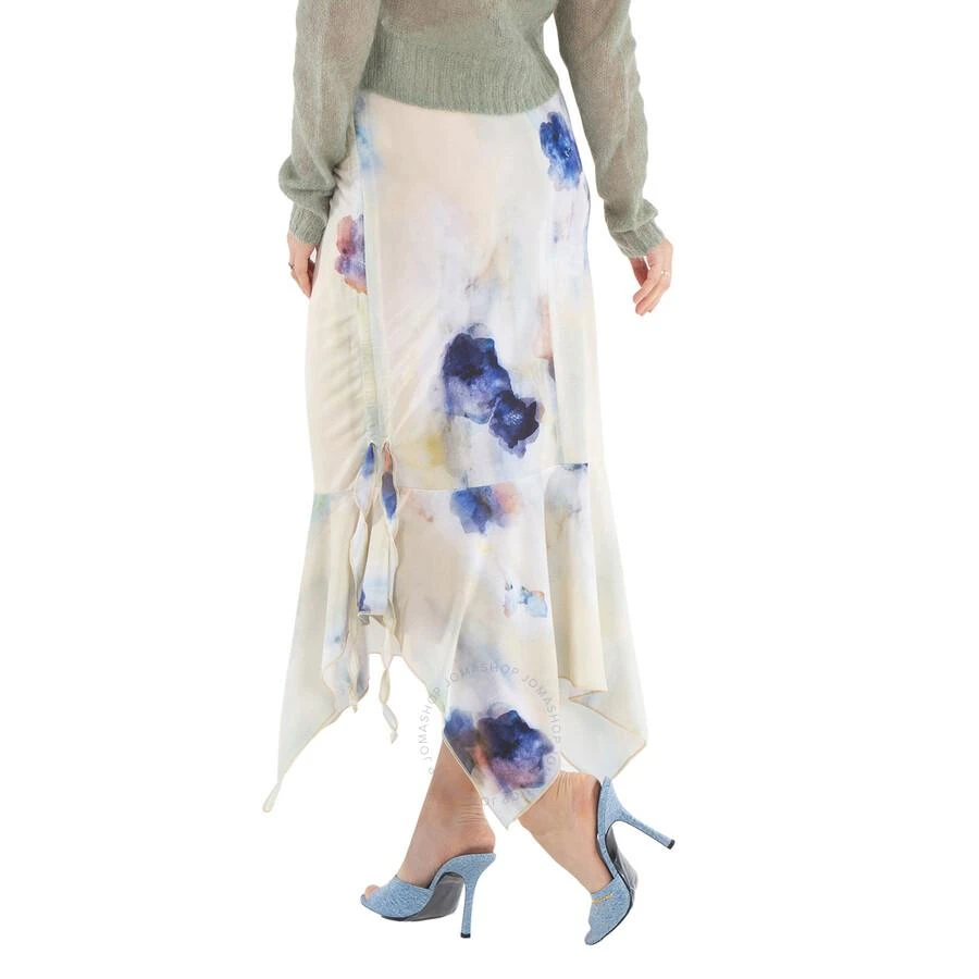 Acne Studios Enola Floral Asymmetric Midi Skirt 3