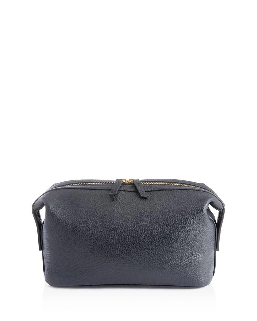 ROYCE New York Executive Leather Toiletry Bag 1