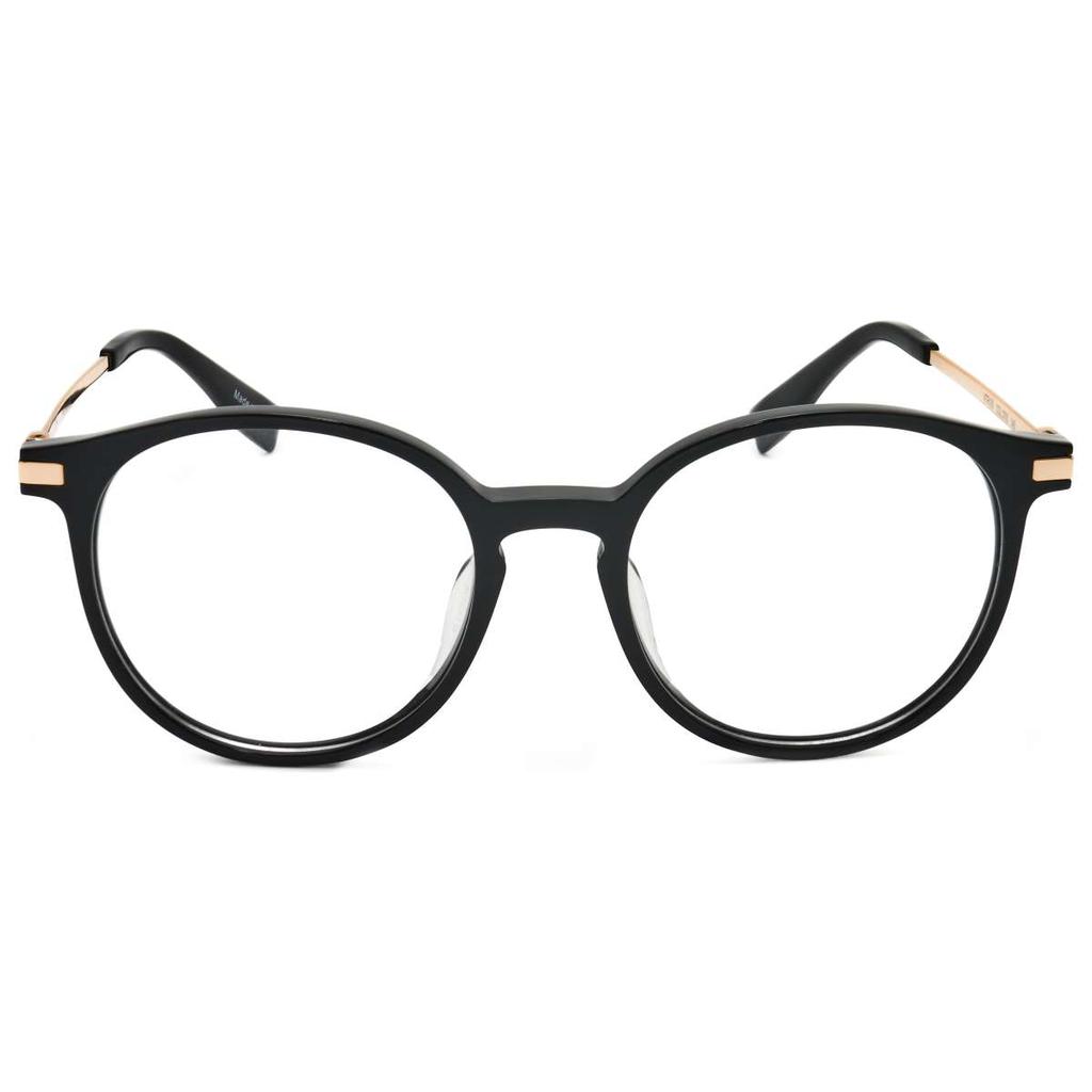 TRUSSARDI Trussardi Unisex Black Round Opticals