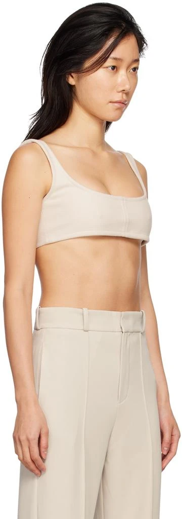 Yuzefi Off-White Scoop Tank Top 2