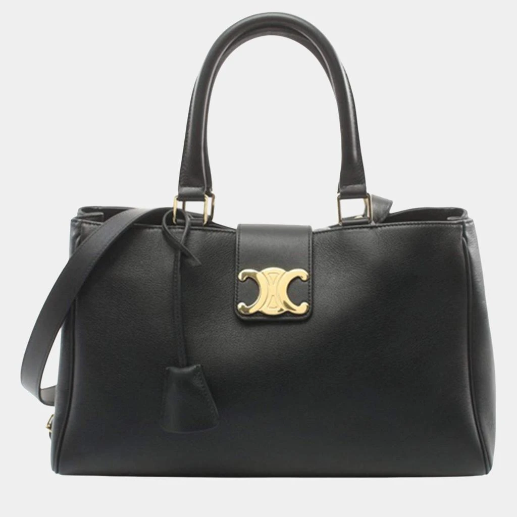 Celine Celine Medium Supple Calfskin Appoline Satchel Bag 1
