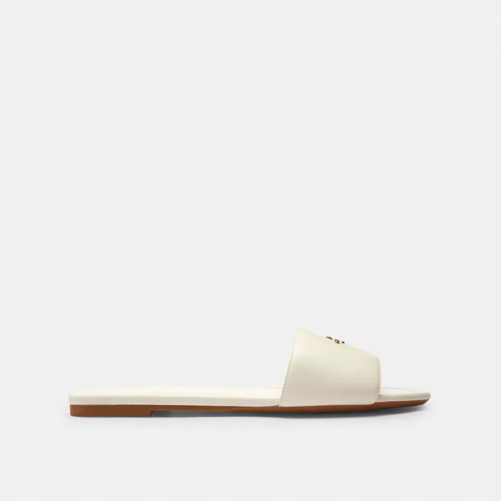 【COACH】Slide Sandal☆Iスライドサンダル Coach Slide Sandal - Slippers - BeyondStyle