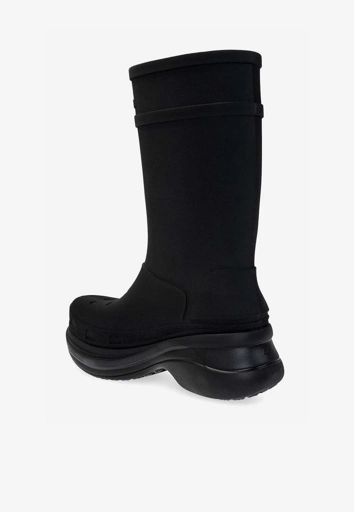 Balenciaga X Crocs Logo-Detail Rain Boots 3