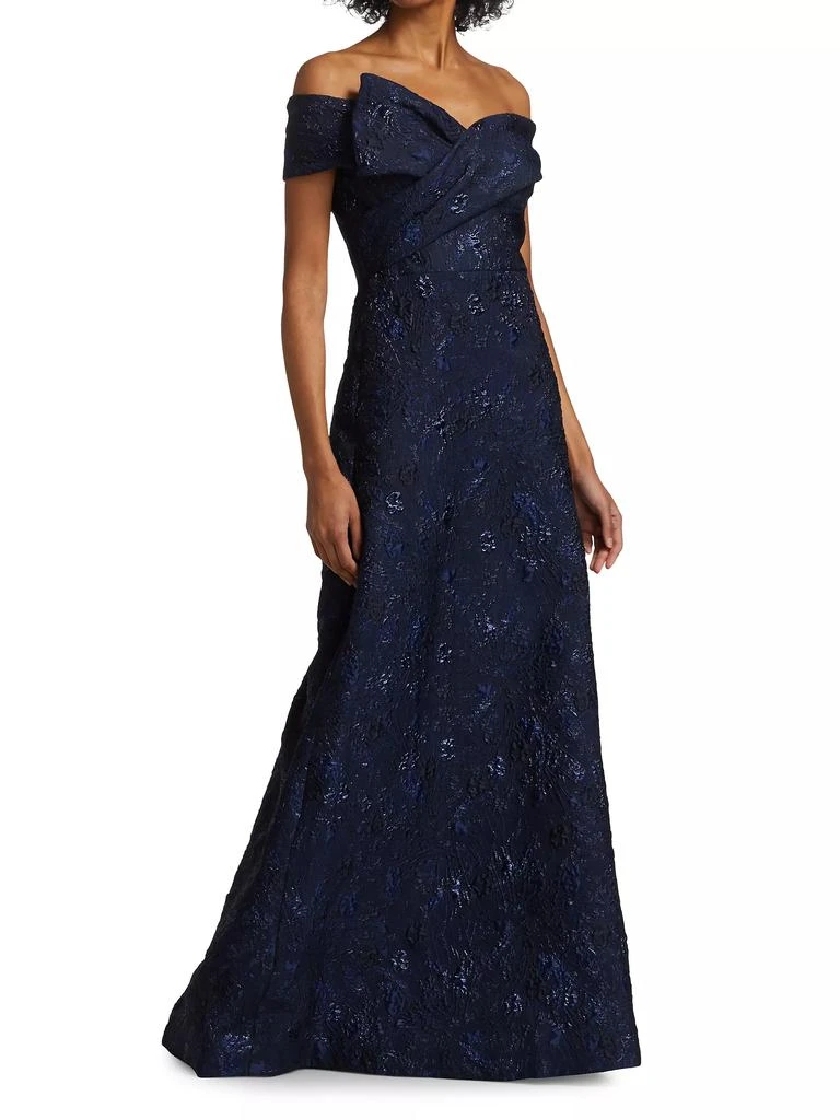 Teri Jon Off-The-Shoulder Gown 2
