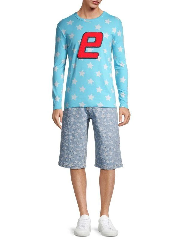 ERL Star Print Thermal Long-Sleeve Unisex T-Shirt 1