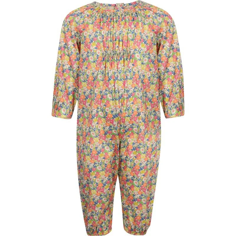 Bonpoint Liberty flowers colorful baby romper 1