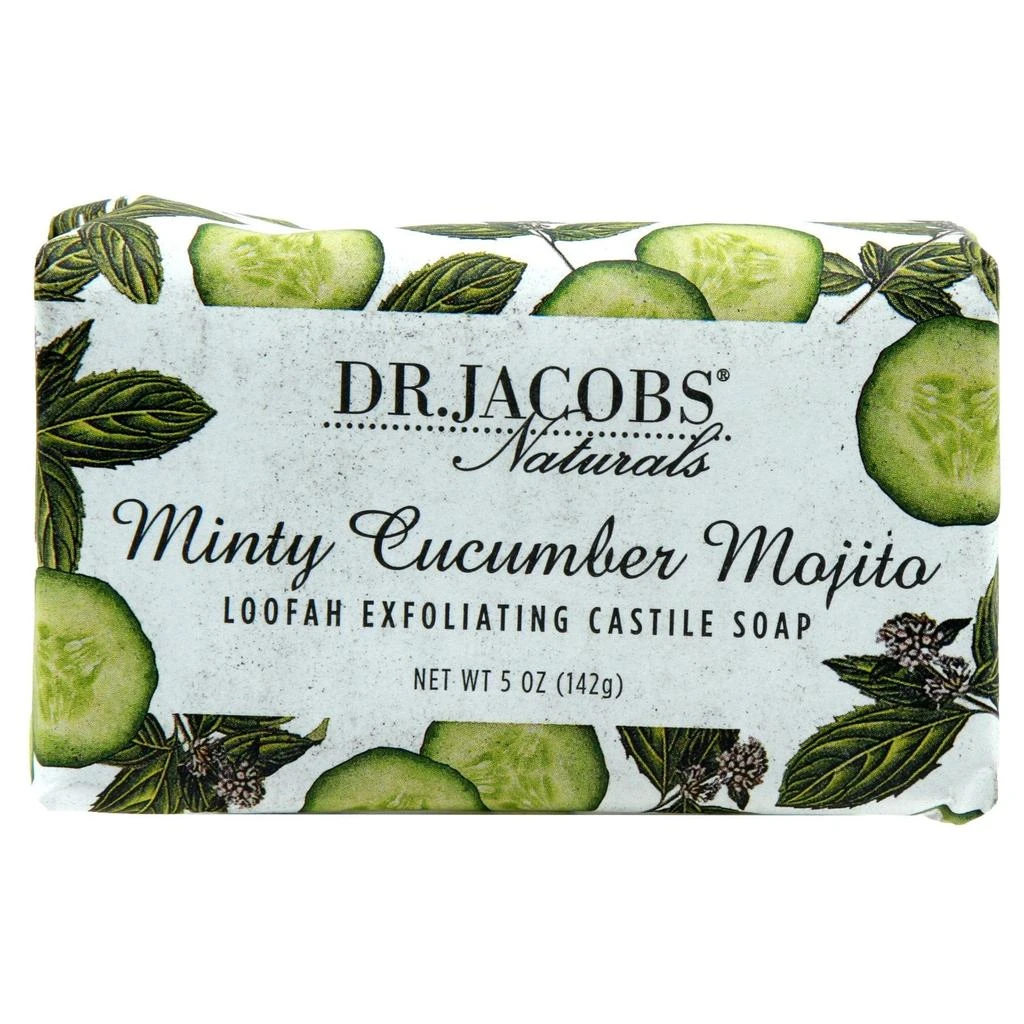 Dr. Jacobs Naturals Minty Cucumber Mojito Bar Soap by Dr. Jacobs Naturals