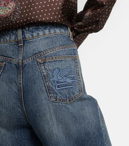 ETRO High-rise wide-leg jeans 6