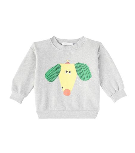 BOBO CHOSES Baby Happy Dog cotton jersey sweatshirt