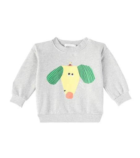 BOBO CHOSES Baby Happy Dog cotton jersey sweatshirt 1