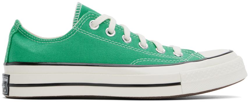 Converse Green Chuck 70 Sketch Low Top Sneakers