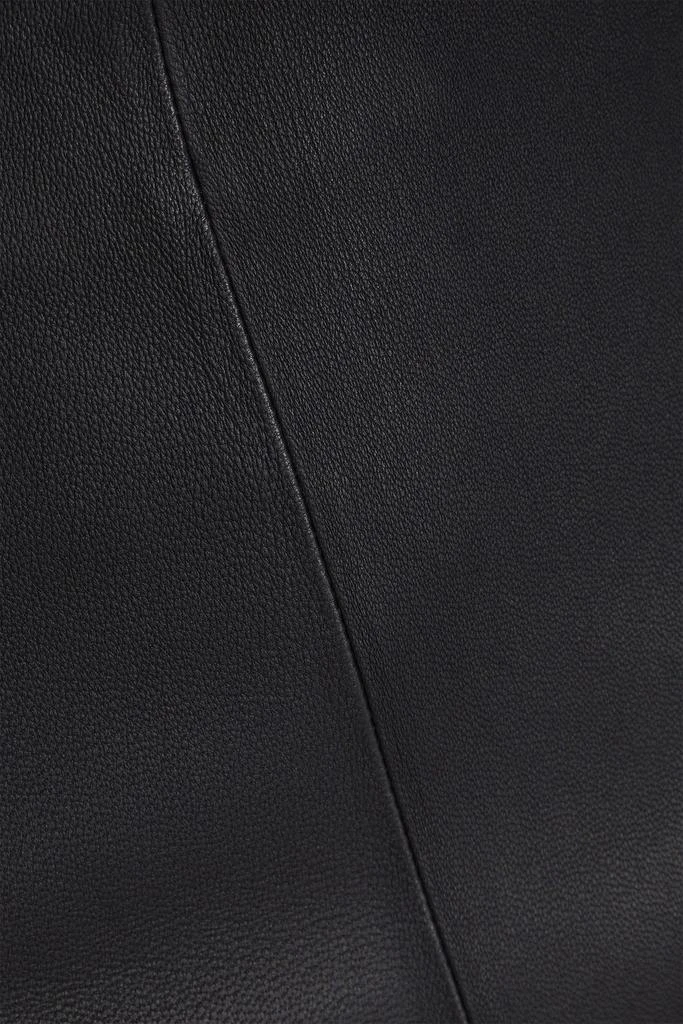 BY MALENE BIRGER Florentina cropped stretch-leather slim-leg pants 4