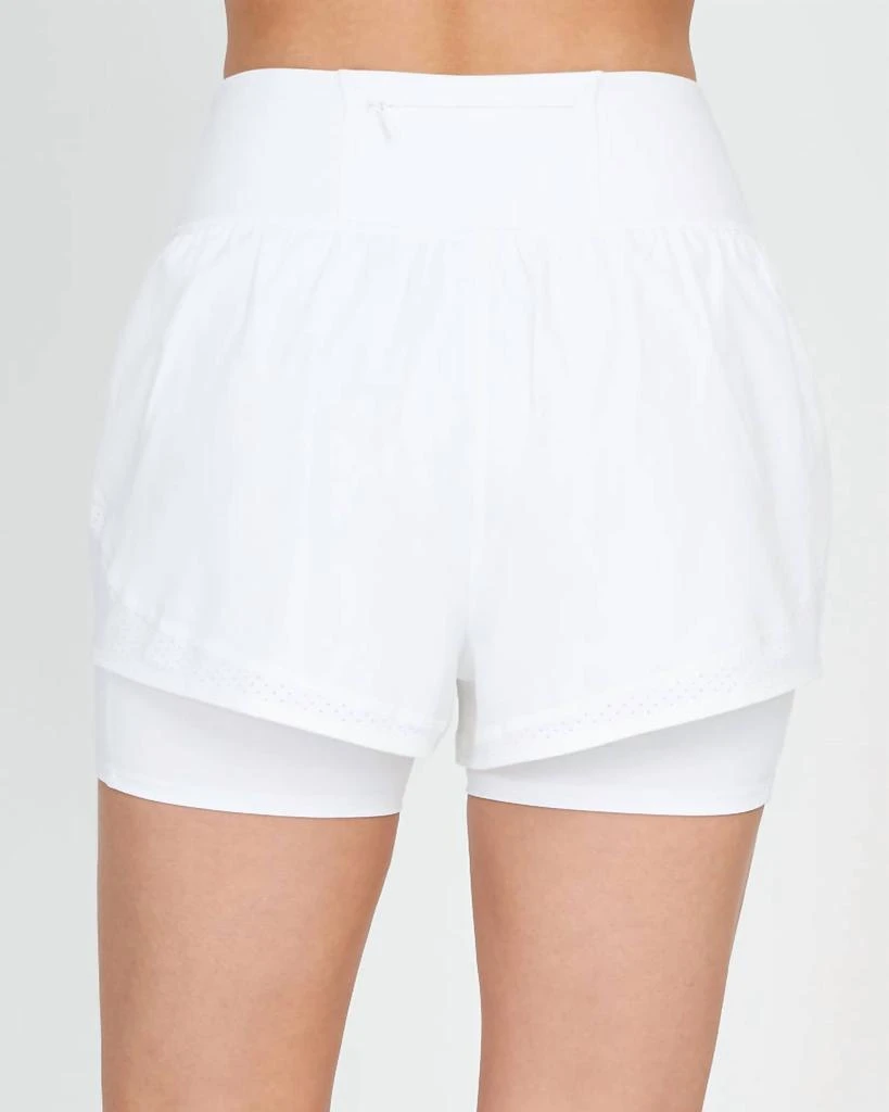 SPANX The Get Moving Short 5" In White 3