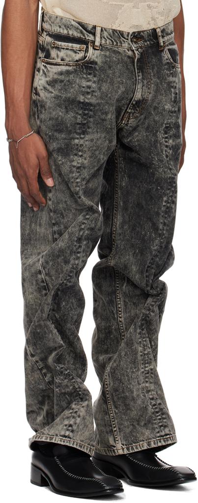 Y/Project SSENSE Exclusive Black Jeans