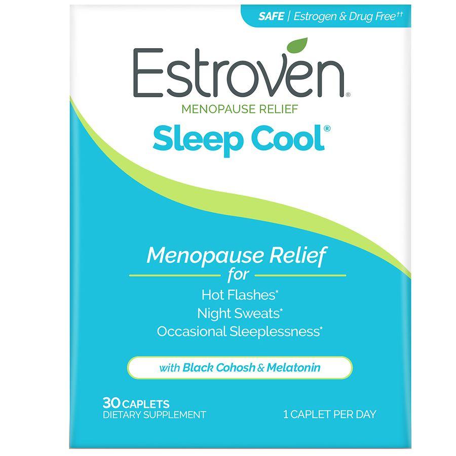 Estroven Sleep Cool for Menopause Relief, Night Sweats & Hot Flash Relief