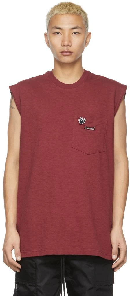 Song for the Mute Burgundy Tour Rome T-Shirt 1