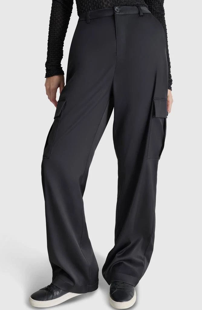 DKNY High Waist Cargo Pants 1