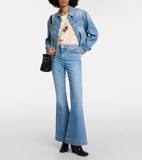Stella McCartney High-rise flared jeans 2
