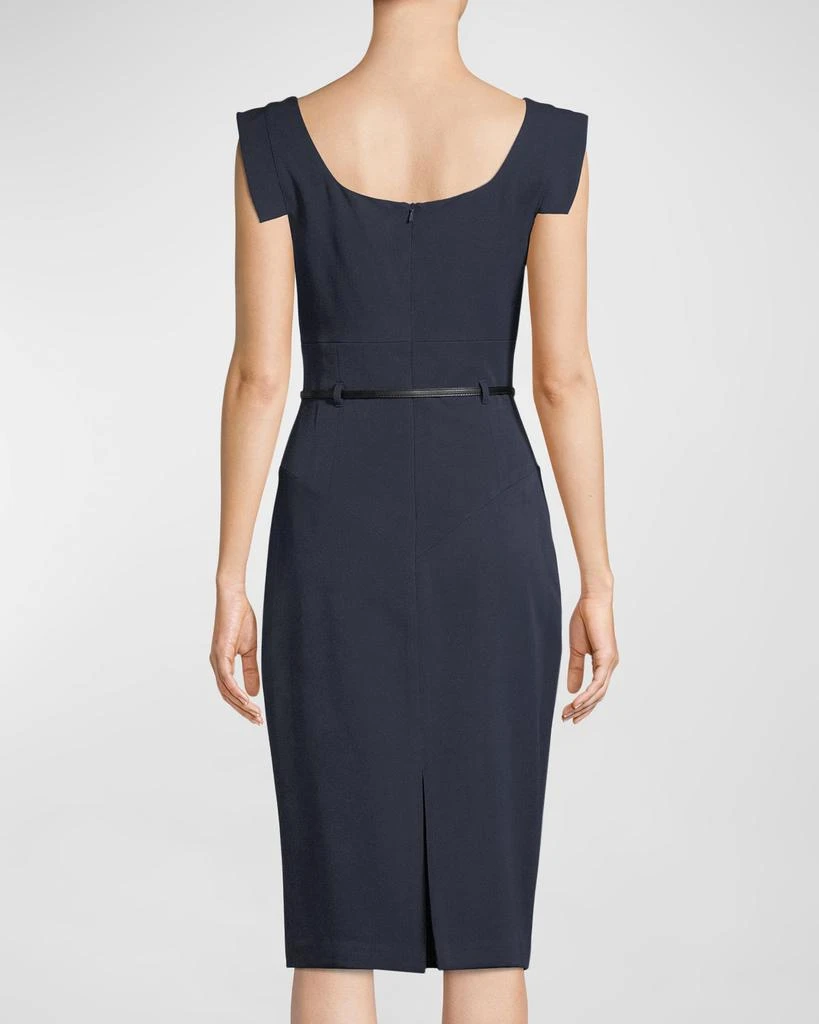 Black Halo Jackie O Sleeveless Sheath Dress 2