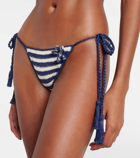 ANNA KOSTUROVA Gabrielle crochet cotton bikini bottoms 4