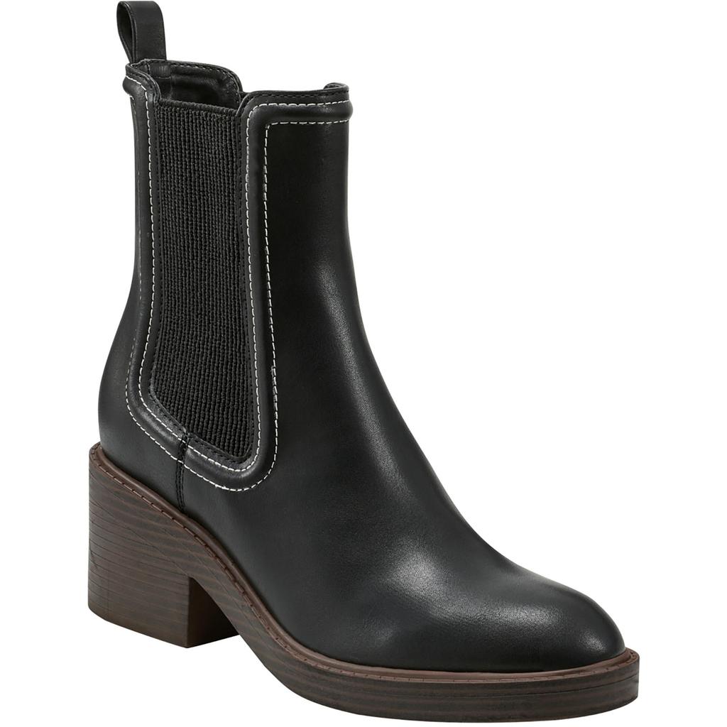 Bandolino ENISY3 Womens Faux Leather Pull on Ankle Boots