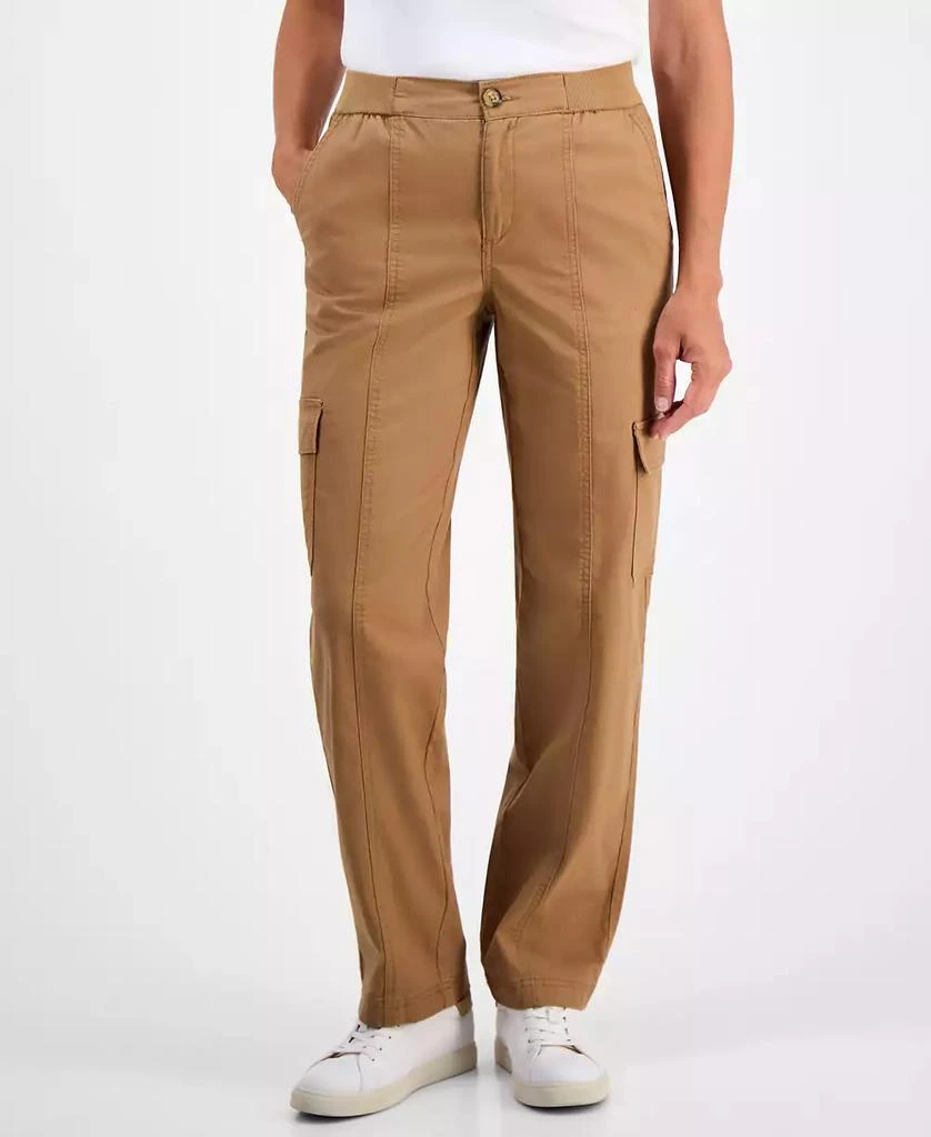 Women's Comfort-Waist Utility Cargo Pants, 2P-18, Macy's Exclusive