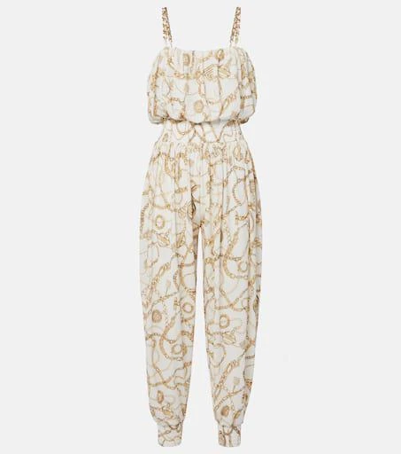 Balmain Chain printed jumpsuit 1