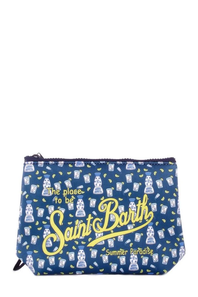 Mc2 Saint Barth Mc2 Saint Barth Aline Spirits Print Scuba Pochette 1