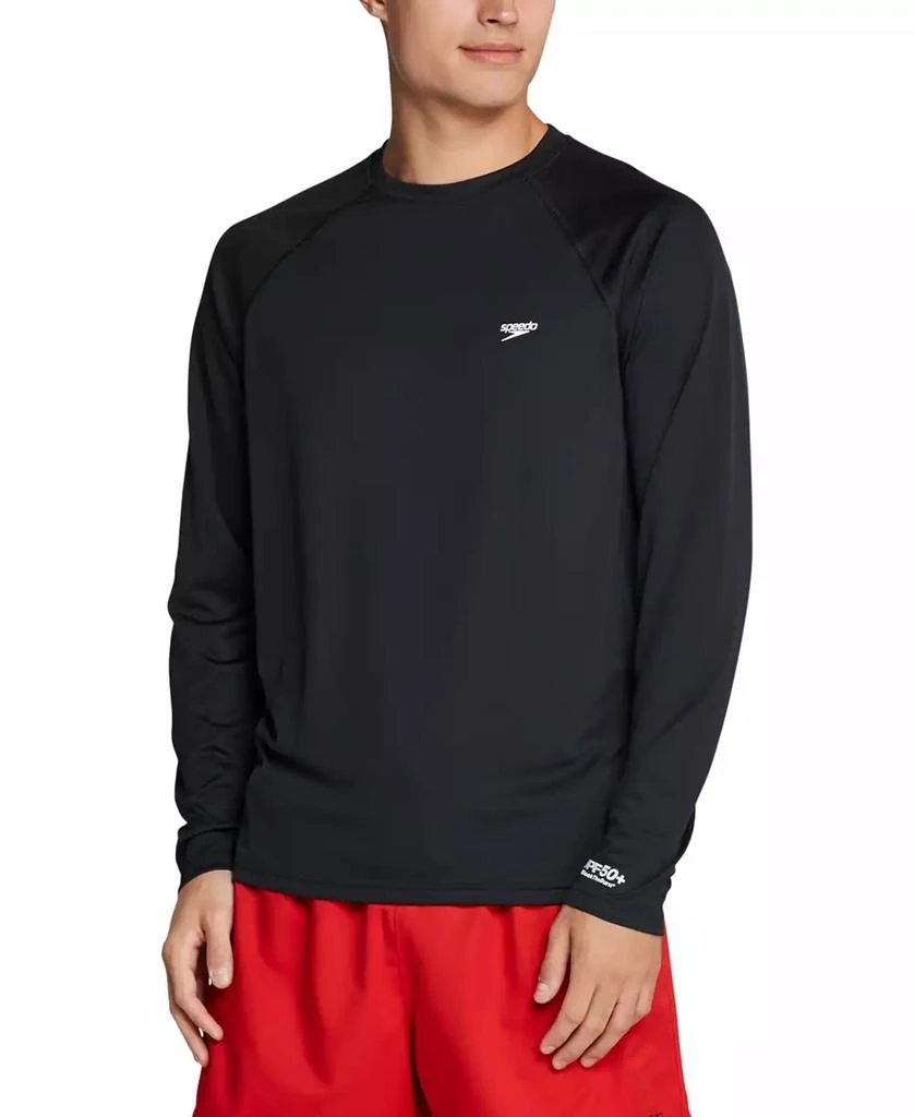 Speedo Men's Long Sleeve Swim T-Shirt 1