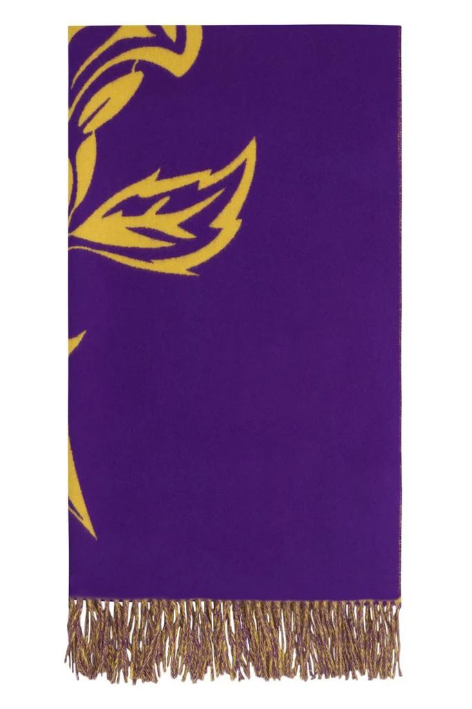 Burberry Burberry Cashmere Scarf With Fringes 1