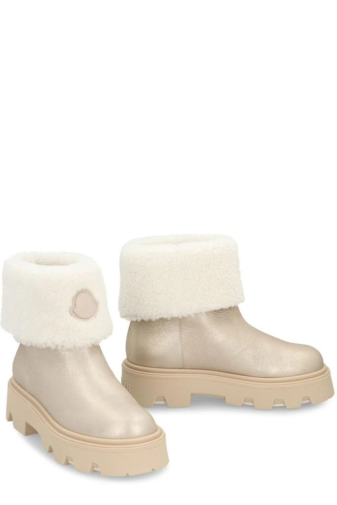 Moncler Moncler Aurea Round-Toe Boots 2