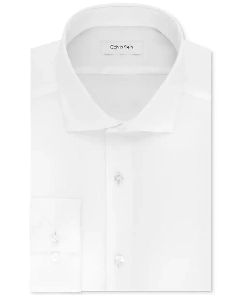 Calvin Klein Calvin Klein Men's Steel+ Slim-Fit Non-Iron Stretch Performance Dress Shirt 3