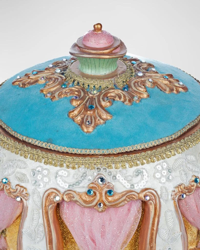 Katherine's Collection Teapot Carriage Candy Bowl 3