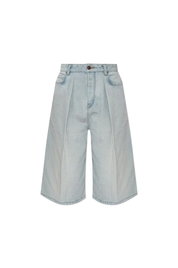 Balenciaga Raw-Hem Bermuda Shorts