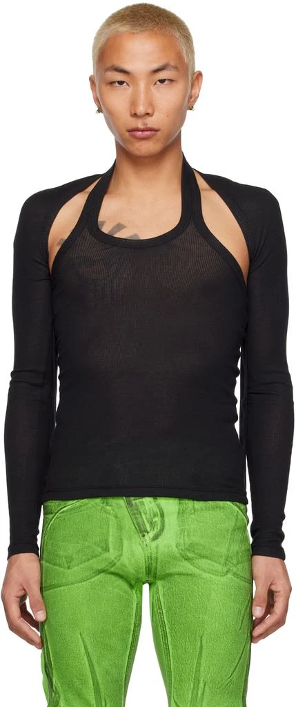 Dion Lee Black Modular T-Shirt 1