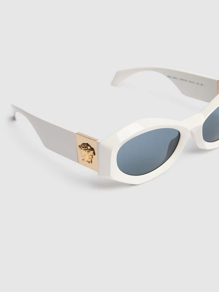 Versace Oval Acetate Sunglasses 4