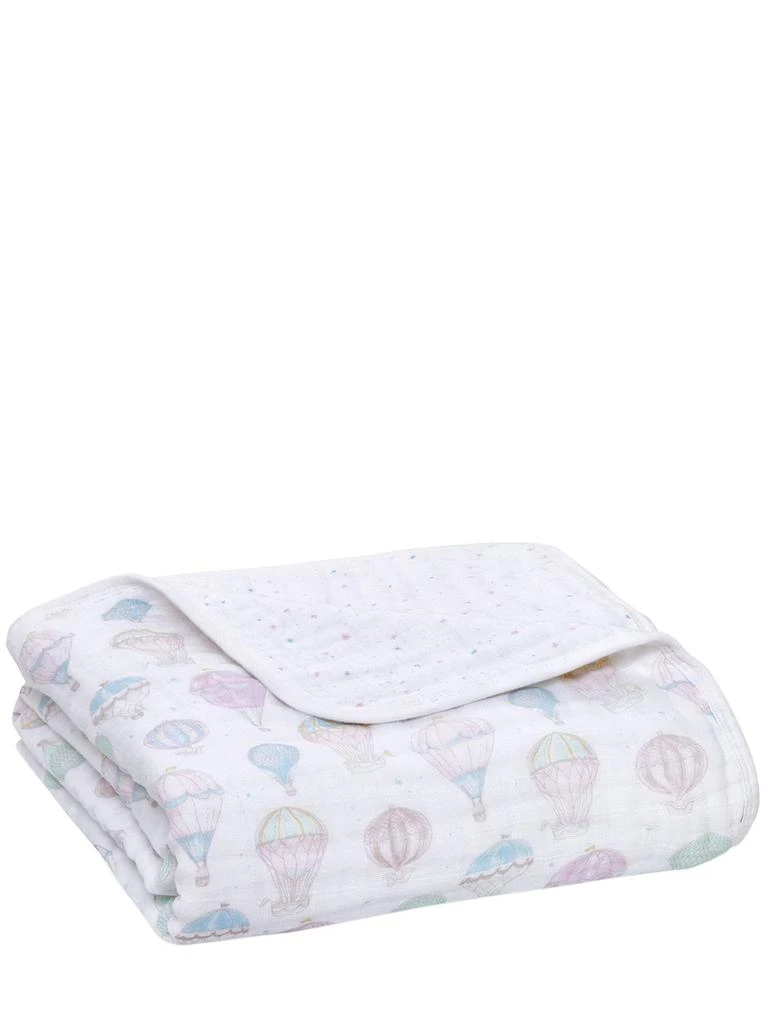 ADEN + ANAIS Printed Organic Cotton Muslin Blanket 1