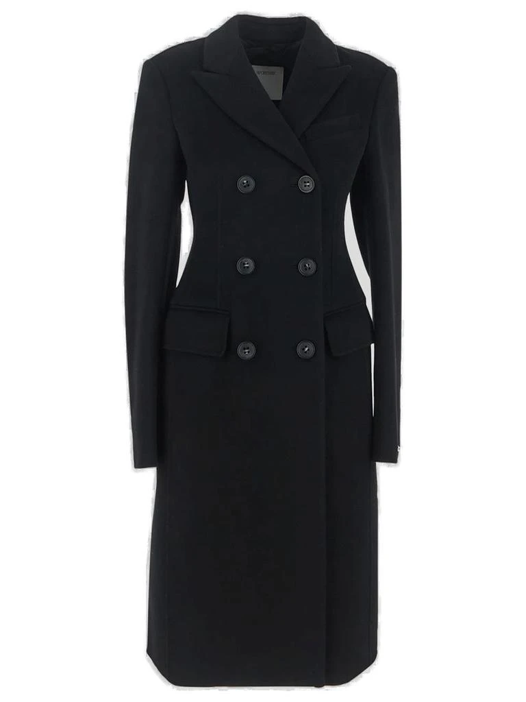 Max Mara Sportmax Double-Breasted Long-Sleeved Coat 1