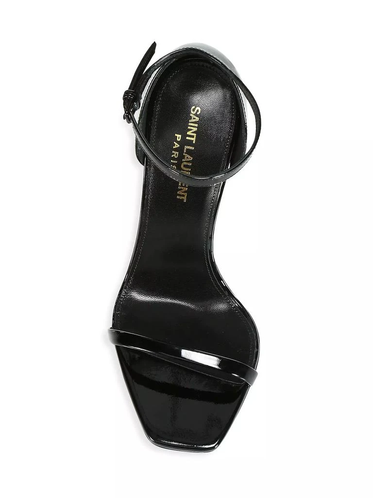 Yves Saint Laurent Opyum Patent Leather Sandals 5
