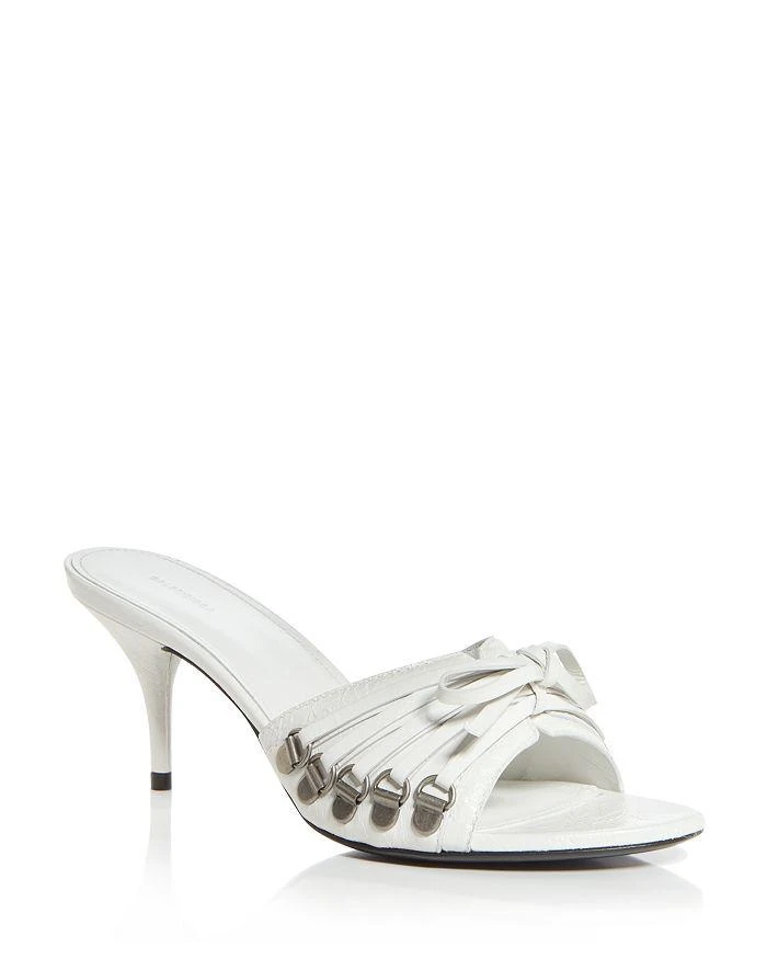 Balenciaga Women's Cagole High Heel Slide Sandals 1