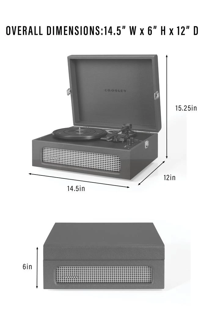 Crosley Voyager Record Player 10