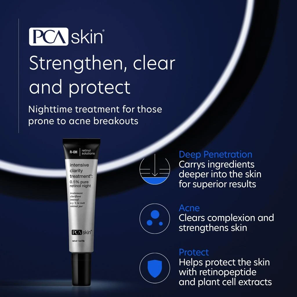 PCA SKIN PCA SKIN Intensive Clarity Treatment 0.5 Pure Retinol Night 2