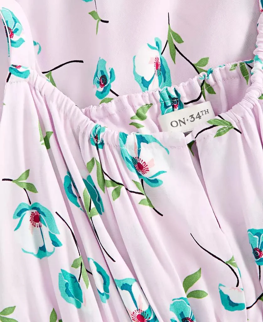 On 34th Women's Printed Empire-Waist Midi Dress, Created for Macy's 6