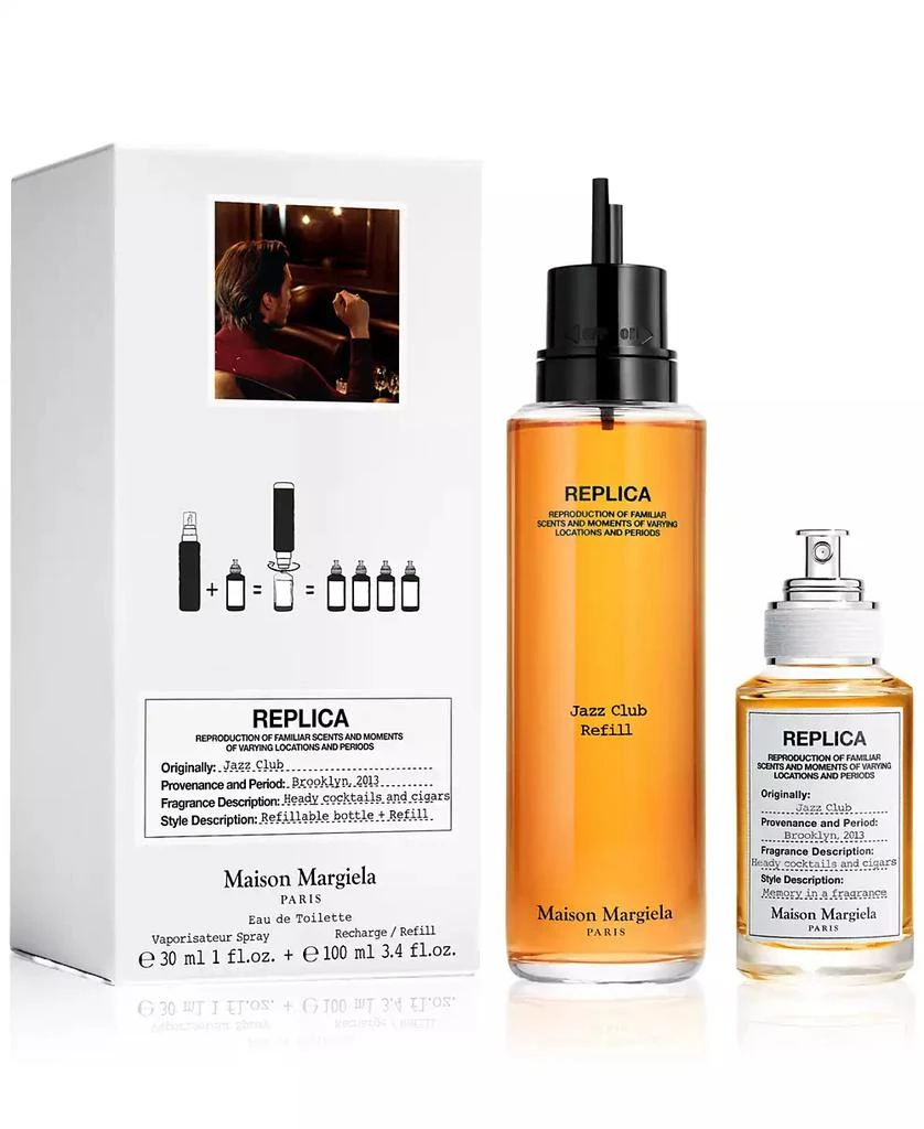 MAISON MARGIELA 2-Pc. REPLICA Jazz Club Eau de Toilette Travel Refill Gift Set 1